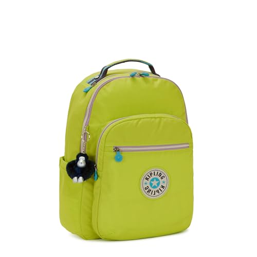 Image of Kipling Women's Seoul 15 inch Laptop Backpack, Durable, Roomy with Padded Shoulder Straps, Built-In Protective Sleeve