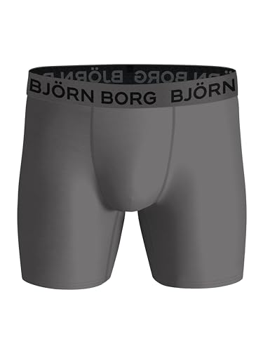 Bjorn Borg Performance Polyester Boxers for Men Pack of 5 - Mens Athletic Underwear2