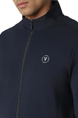Image of Van Heusen Men's Flex Power Series Full Sleeve Sports Jacket | Zip Front | Perfect for Layering