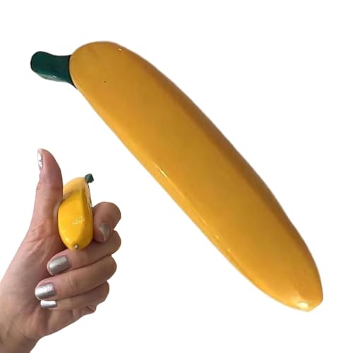 zwxqe Bolígrafos con de plátano, bolígrafos de tinta negra, bolígrafos de dibujos animados, bonitos bolígrafos para niños, instrumentos de escritura portátiles, suministros escolares divertidos