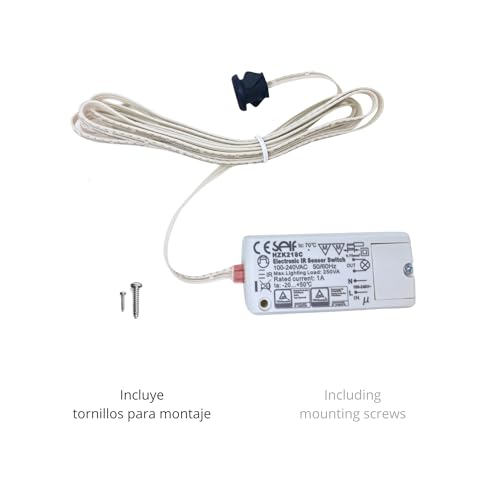 GBBC Elektronisches Sensorrelais HZK218C, Max. Erkennung 10 cm, Batteriebetrieben, Neutraler Ton, Bewegungsmelder