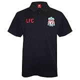 polo rugby inglaterra manga larga Con el escudo del club con los colores originales y un Liverbird bordado en el pecho.