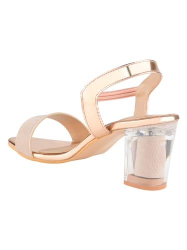 Image of Shoetopia Women's Flat Sandal, 3, Gold