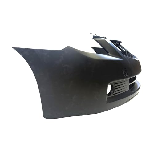 Image of FitParts Compatible with Nissan Altima 2008-2009 Front Bumper Cover | Primed, With Fog Light Holes, With Tow Hook Hole, Coupe, Ready to Paint, OEM 62022JB100, NI1000250