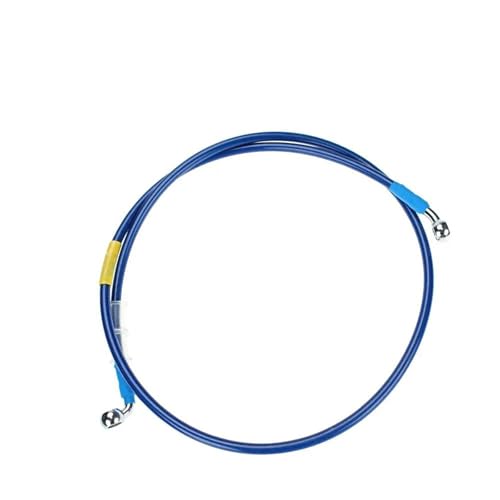 Durite d'huile tressée moto 2400mm flexible frein hydraulique anti dilatation pour banjo 10 28 90