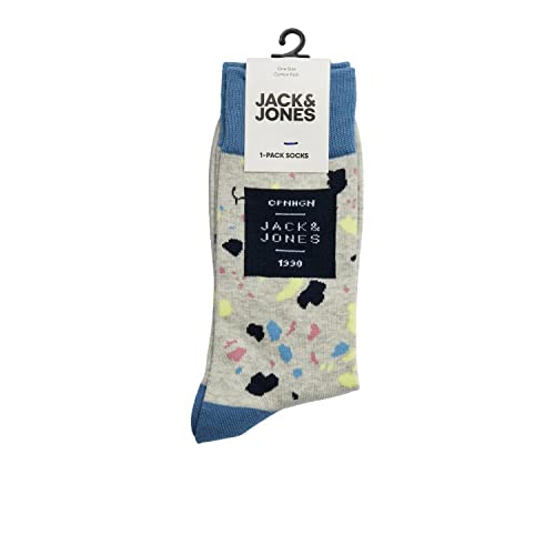 Jack & Jones JACRYAN Sock SN Calzini, Grigio