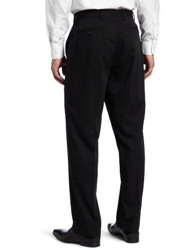 Louis Raphael Men's Poly Rayon Gabardine Flat Front Straight Fit Pant2