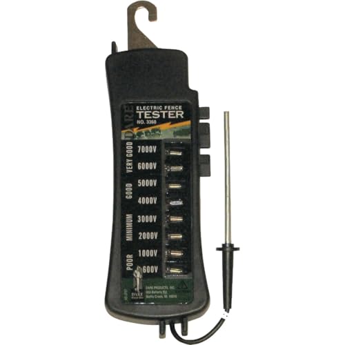 Dare Products Electric-Powered Eight Light Tester Black