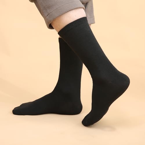 3 Pairs Socks for Women and Men – Long Tube Unisex Stretch Fit Soft Breathable Mid Calf Socks for Work, Sports, Daily Wear2
