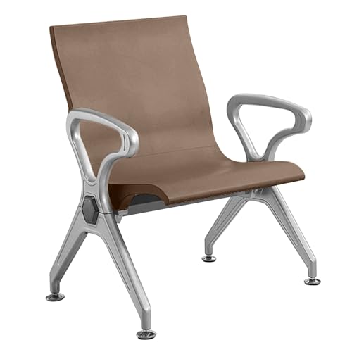 Reception Chair Set for Waiting Room, Stylish Visitor Sofa with Armrests, Durable Airport Reception Bench for Banks, Hospitals, Schools &amp; Barbershops