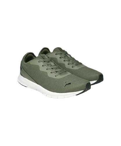 Image of PUMA | Hustle V2 Men's Shoes | Burnt Olive-Black | 7UK
