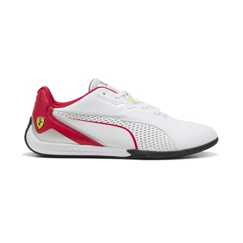 PUMA Mens Scuderia Ferrari Drift Cat 11 Lace Up Sneakers Shoes Casual - White - Size 11.5 M
