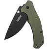 Kershaw Knockout Assisted Opening Knife Olive (3.25 Black) 1870OLBLK