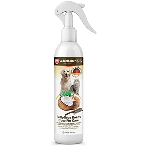 Veddelholzer 250 ml Kokos Fellpflege Hund & Katze. Entfilzungsspray Hunde, Katzen, Welpen, Fell. Katzen Zubehör, Hunde Zubehör, Hundeparfüm, Hunde Accessoires, Katzenpflege, Hundebedarf Cover