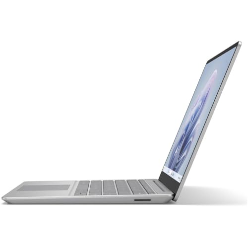 Image of Microsoft Surface Laptop Go 3 12.4 inch Touchscreen Notebook - Intel Core i5-8 GB - 256 GB SSD - English Keyboard - Platinum