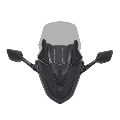 Accessoires de moto modifiés NMAX155 avec pare-brise et panneau avant rigide