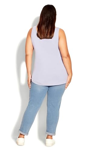 Women's Plus Size Jean - Stretch Girlfriend, 30 Light Wash3