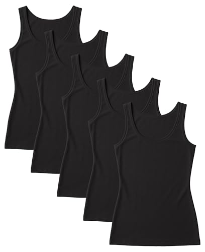 Image of Sexy Basics Women's Stretch Tank Tops | Multi Packs & Colors Sport Tanks