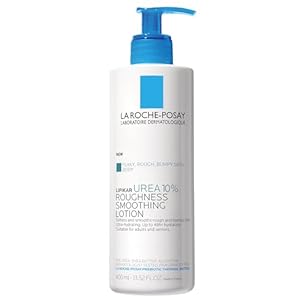 La Roche-Posay Lipikar Urea 10% Roughness Smoothing Lotion, Body Lotion For Dry Skin With 10% Urea + Shea Butter + Allantoin, Rough And Bumpy Skin Lotion, Softens & Smooths Skin With 1 Application