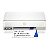 HP Envy 6120e, Imprimante Multifonction, Jet d'encre, A4, Couleur, Impression Recto Verso Automatique, Jusqu'à 10 ppm, Wi-FI, Smart, 3 Mois de Forfait Instant Ink Gratuit, Blanche