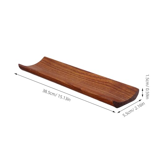 Platos de madera rectangulares para sushi, 2 unidades miniatura 2