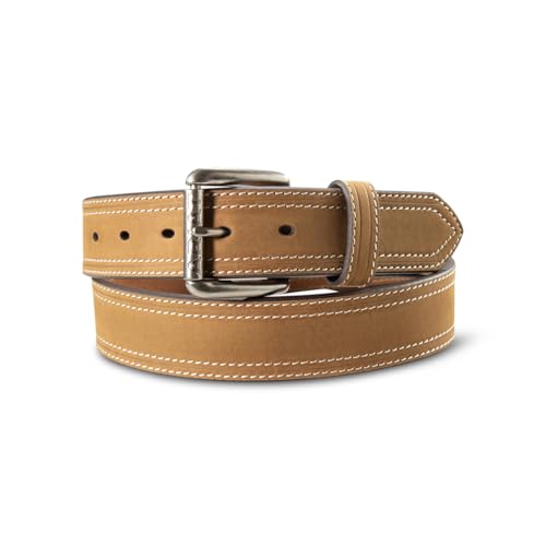 ARIAT Men's Double Stitch Work Leather Belt