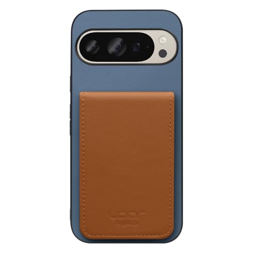 LOOF BASIC-SHELL SLIM CARD �{�v �J�[�h�z���_�[ �X�}�z�P�[�X for Google Pixel 9 / 9 Pro �p �P�[�X �J�o�[ �J�[�h���[ �w�� �X�g���b�v�z�[�� �J�[�h���� �V�F�� �w�ʎ��[ �J�[�h�P�[�X ���^ �X�^��