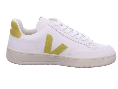 Image of VEJA Women's V-12 Sneaker, Extra White /Liquor, 8