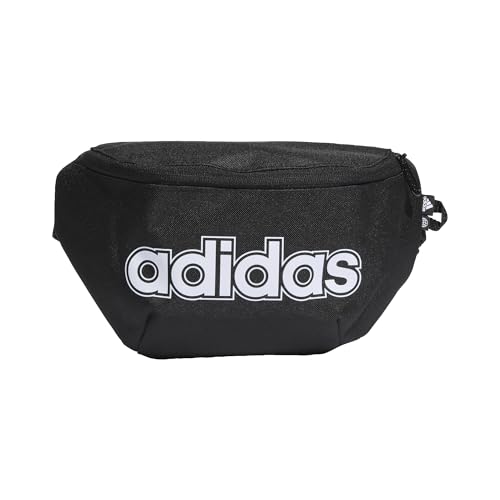 adidas Unisex Adulto Classic Foundation Waist Bag, Black/White, One Size