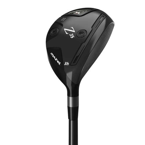 MAZEL Mazze da golf ibride da uomo 3,4,5 Rescue Club destrorsi, albero in grafite, mazze da golf ibride e utility, 18/21/24 gradi disponibili
