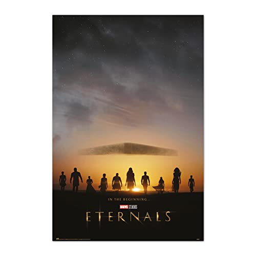 Grupo Erik Marvel Eternals In The Beginning Poster - 35.8 x 24.2 inches / 91 x 61.5 cm - Marvel Poster - Shipped Rolled Up - Cool Posters - Art Poster - Posters & Prints - Wall Posters image 2