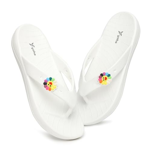 Image of YOHO Drizzle Soft Slippers for Women, Mild Acupressure, Lightweight, Anti Skid & Slip, Diabetic Footwear for Woman, Home Wear Bathroom Chappal for ladies | Waterproof Monsoon & Rainy Footwear