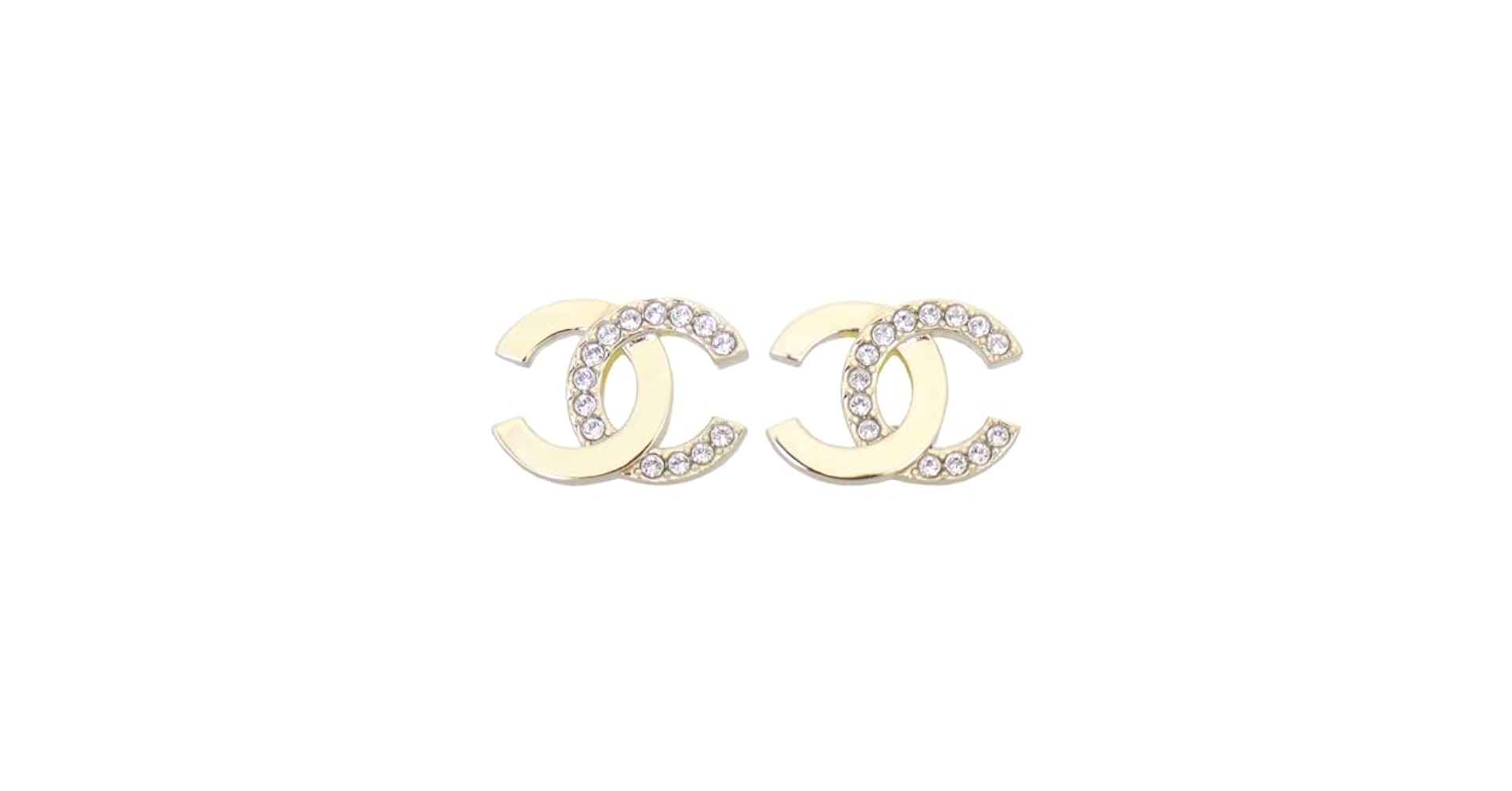 Amazon.co.jp: CHANEL Accessories ABF249 B19807 CC Mark Coco