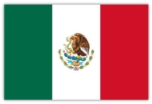 Partyrama Mexico Flag 5ft x 3ft