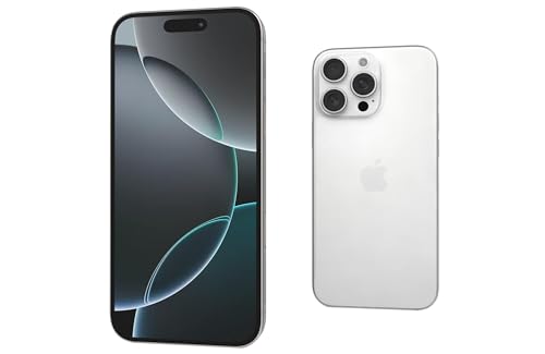 Image of Apple iPhone 16 Pro Max, US Version, 512GB, White Titanium - Unlocked (Renewed)