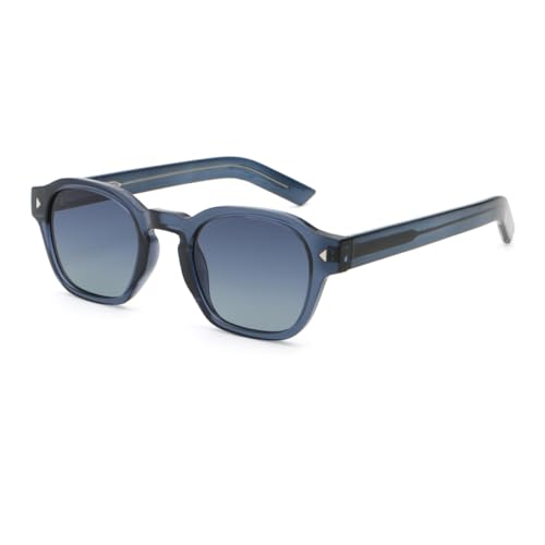 Square Sunglasses for Men Women CP Frame Fashion Sunglasses UV400 Round Glasses