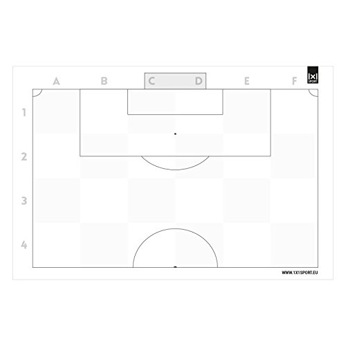 1 x 1sport Táctica pantalla # Fútbol Mini, Halbes Spielfeld