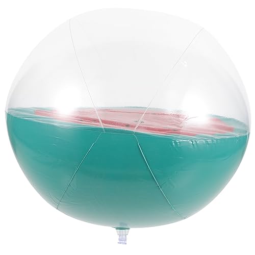 ibasenice Pelota De Playa Pequeña Pelota De Playa Inflable De PVC Saludable Juguetes para Exteriores Juguete De Playa