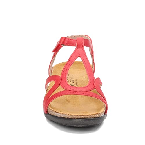 Image of NAOT Footwear Women's Dorith Sandal with Cork Footbed and Arch Support Footbed - Adjustable Sandal With Backstrap - Comfort and Support - Lightweight and Perfect for Travel - Narrow to Medium Fit