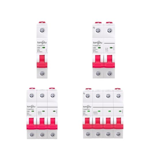 Disjoncteur miniature AC 2P 20A pour protection circuits domestiques - 5