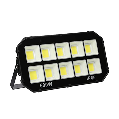 Riflettore LED 30W-600W, IP65 Impermeabile 6000K Cold White LED Spotlight per Campo Sportivo, Garage, Giardino, Giardino - Luci di Sicurezza Esterne Super Luminose
