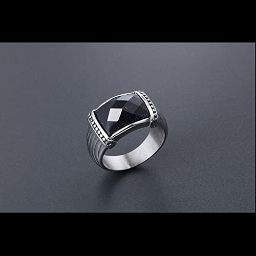 Homxi Anelli Punk Gotici,Anelli Rettangolo con