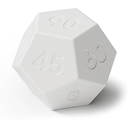 mooas Dodecagon Time Ball Rechargeable Mini Timer (White)