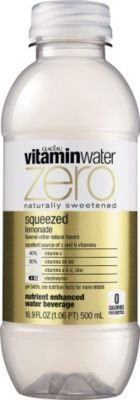 vitaminwater zero Bottles Zero Squeezed, 16.9 Ounce, Pack of 24