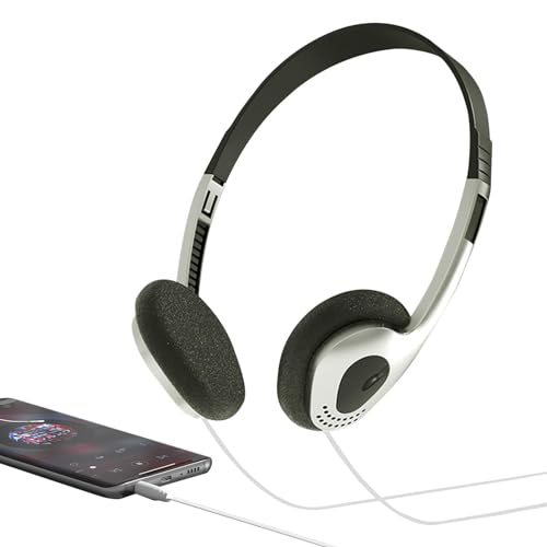 Cuffie over-ear Auricolari retrò cablate vintage sentimenti stereo leggeri walkingman Dispositivi di riproduzione telefoni Accessori mobili