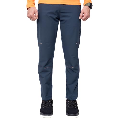 Image of GOKYO Spiti Trekking Pants Ultralight Quick Dry with high Stretch & durablity - Light Weight, Zip Side Pockets, Elastic Waistband for Mens