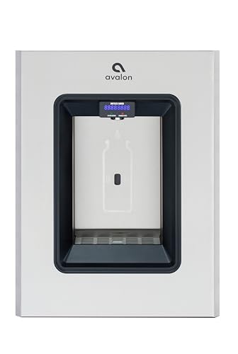 Avalon in-Wall Bottle Filling Station Sensor Dispensing Self Cleaning Digital Bottle Counter Display Dual Filtration WiFi Enabled Stainless Steel
