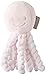 Nattou Peluche de Pulpo, Para recién nacidos y prematuros, 23 cm, Rosa/Blanco