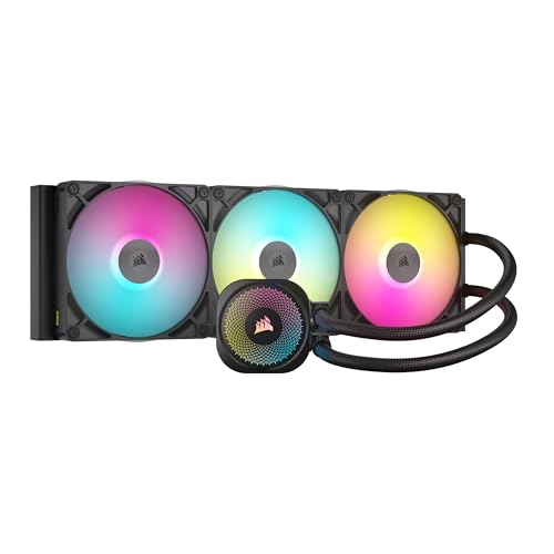 Corsair iCUE Link Titan 420 RX RGB Liquid CPU Cooler – 420mm AIO – Low-Noise – FlowDrive...