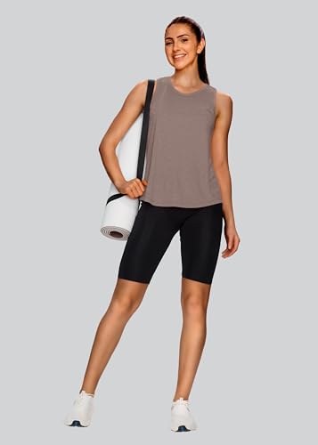Image of XIEERDUO Tank Top for Women Racerback Sleeveless Workout Tops Loose Fit Yoga Running Gym Shirts for Women
